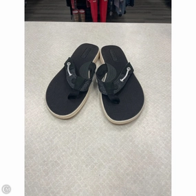 Sandals Flip Flops By Sperry In Black, Size: 10
