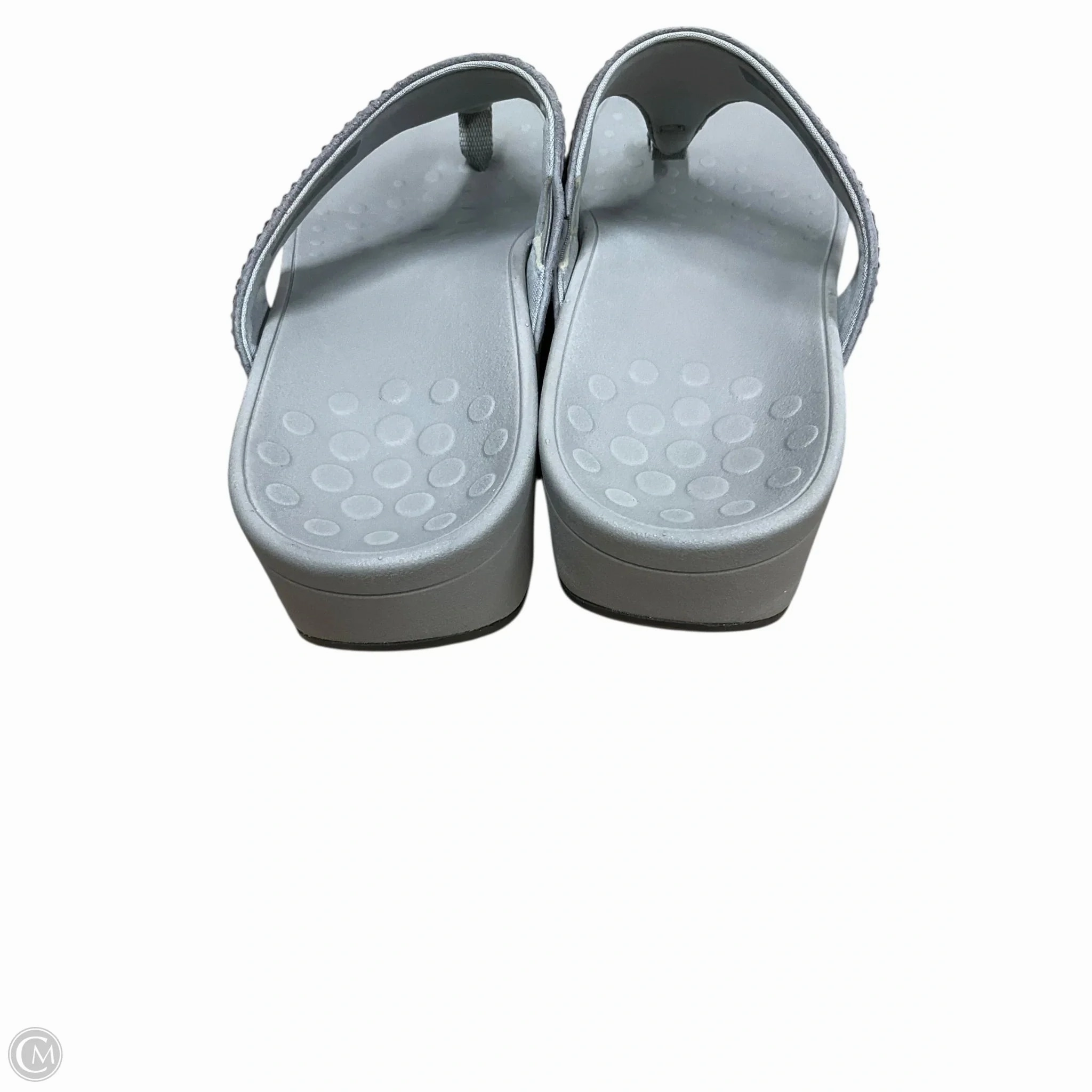 Sandals Flip Flops By Vionic In Black, Size: 8