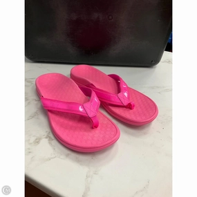 Sandals Flip Flops By Vionic In Pink, Size: 9