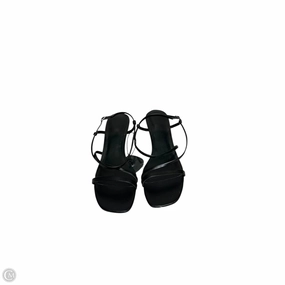 Sandals Heels Kitten By Calvin Klein In Black, Size: 11