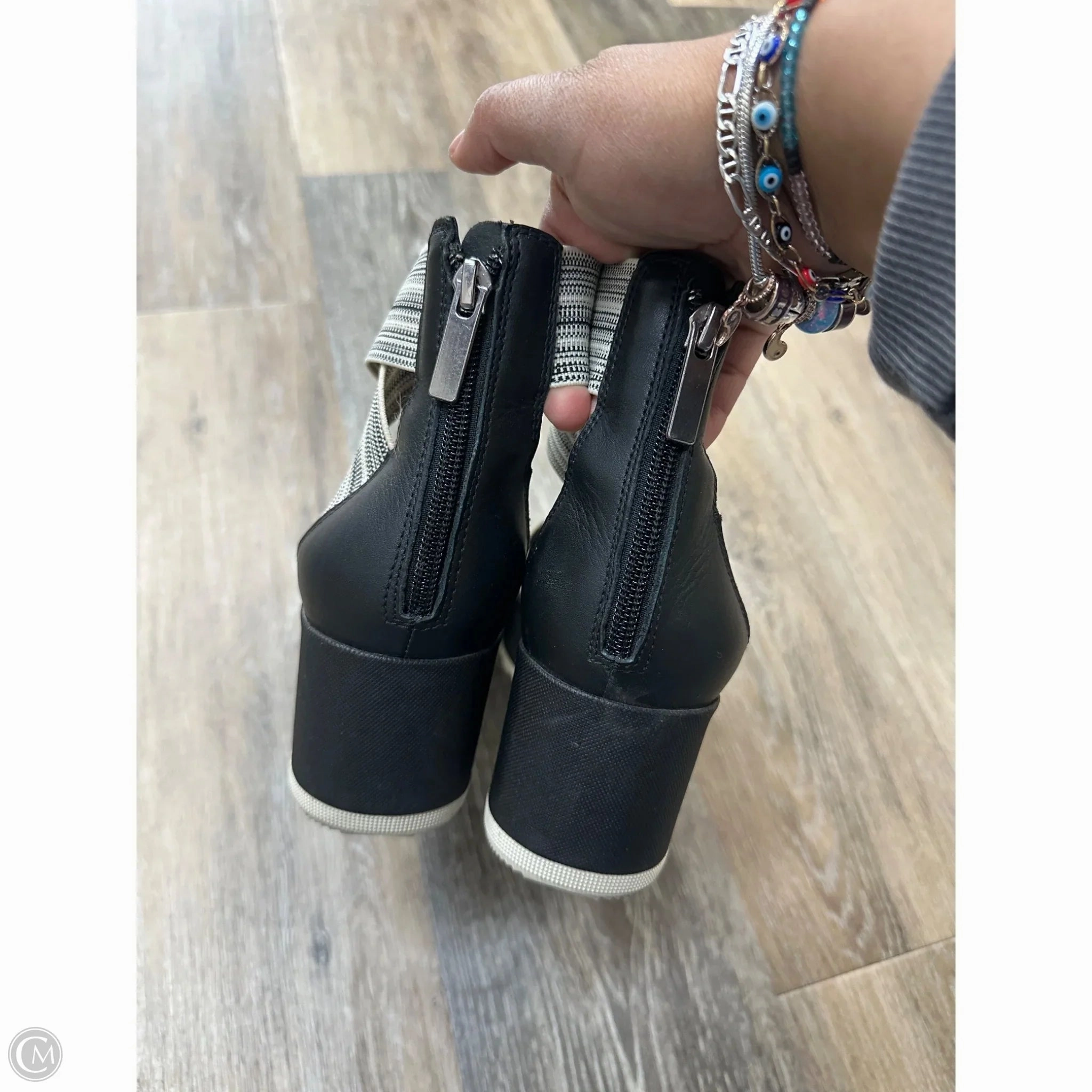 Sandals Heels Platform By Sorel In Black, Size: 9