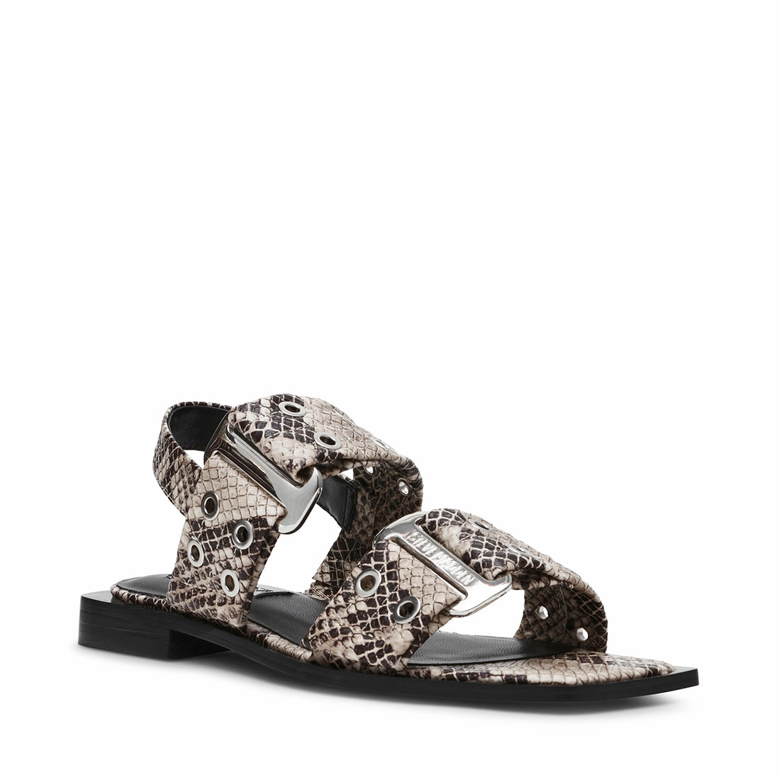 Saria-E Sandal LT. BEIGE SNAKE