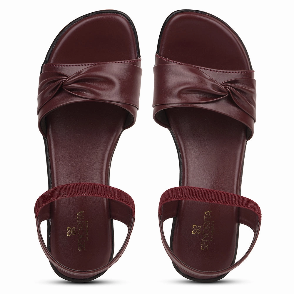 Senorita Cherry Casual Wedge Heel Sandal For Women JFL-36 By Liberty