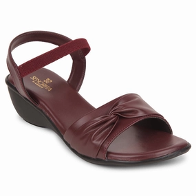 Senorita Cherry Casual Wedge Heel Sandal For Women JFL-36 By Liberty