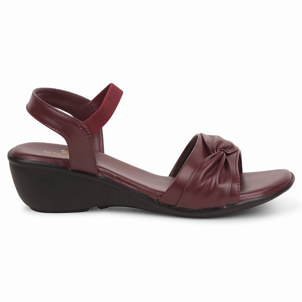 Senorita Cherry Casual Wedge Heel Sandal For Women JFL-36 By Liberty