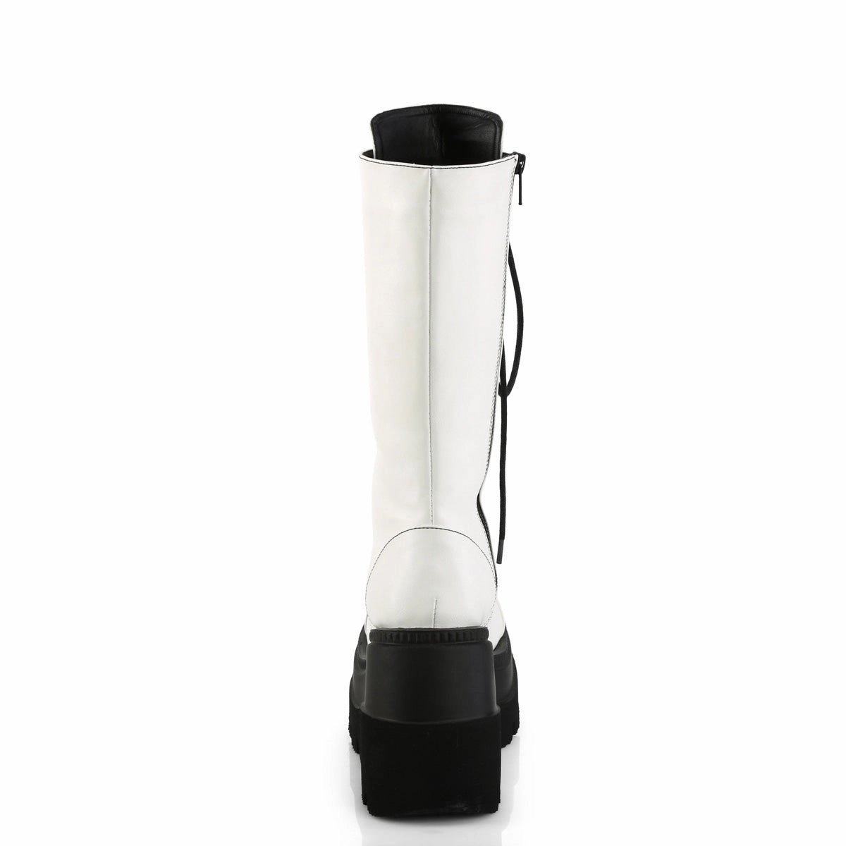 SHAKER-72  White Vegan Leather