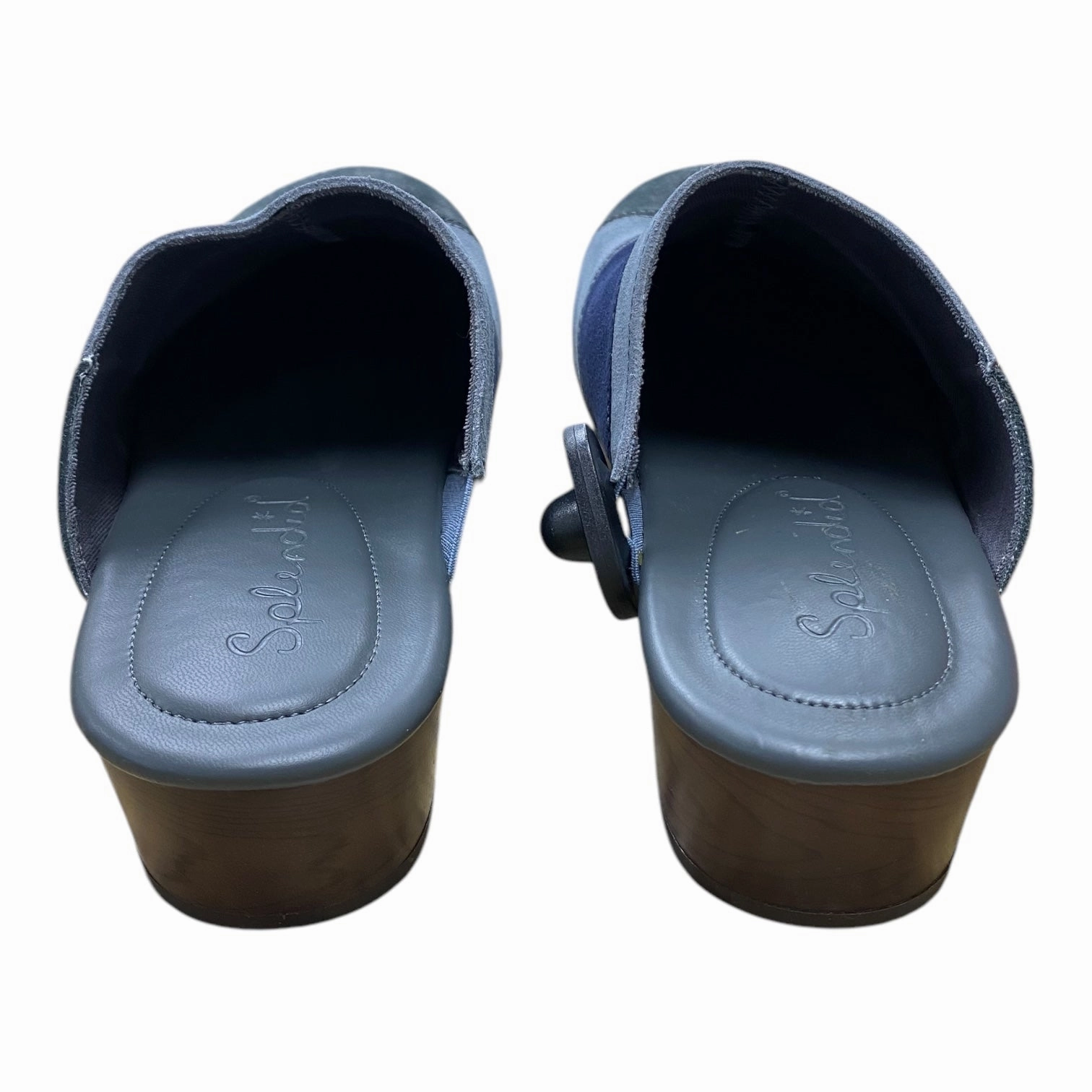Shoes Heels Block By Splendid In Blue, Size: 9