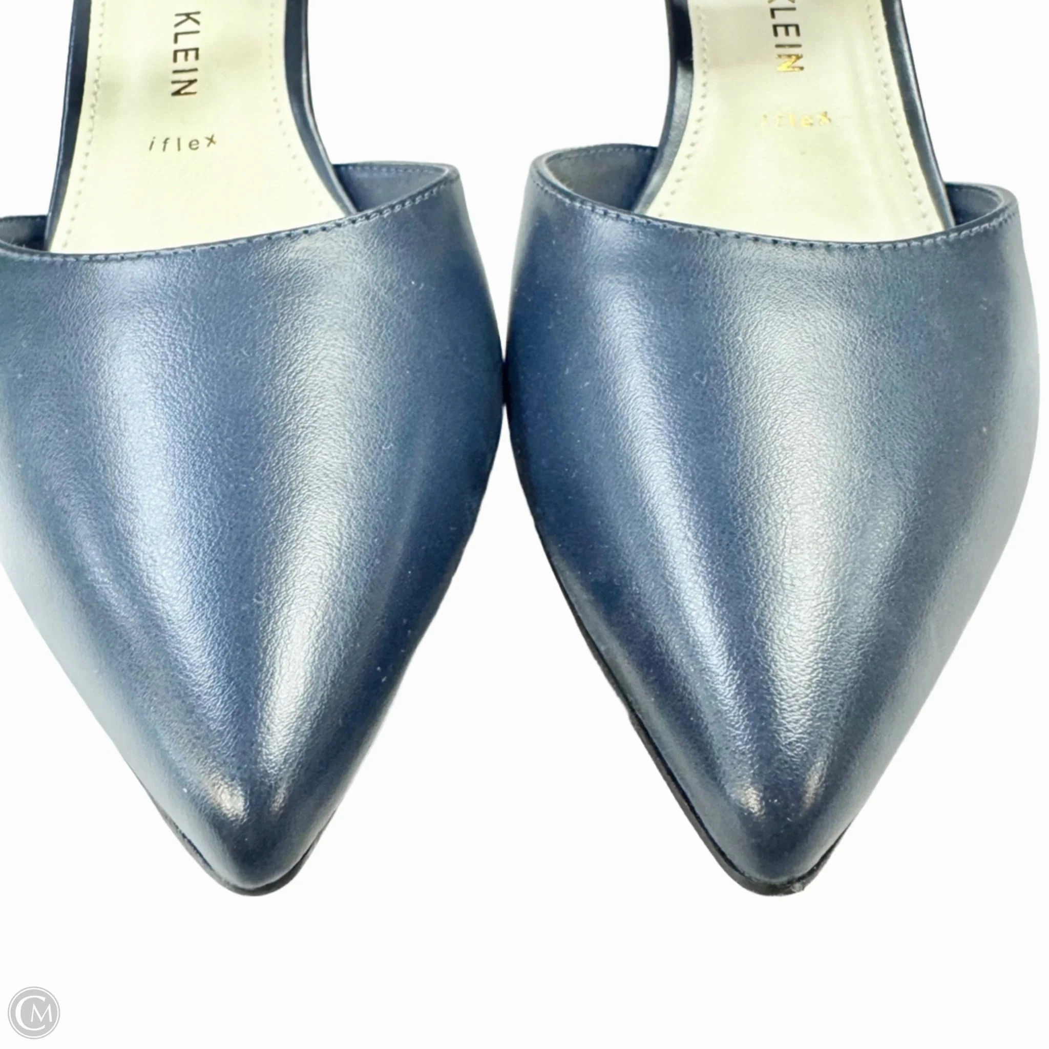 Shoes Heels Kitten By Anne Klein In Navy, Size: 9.5