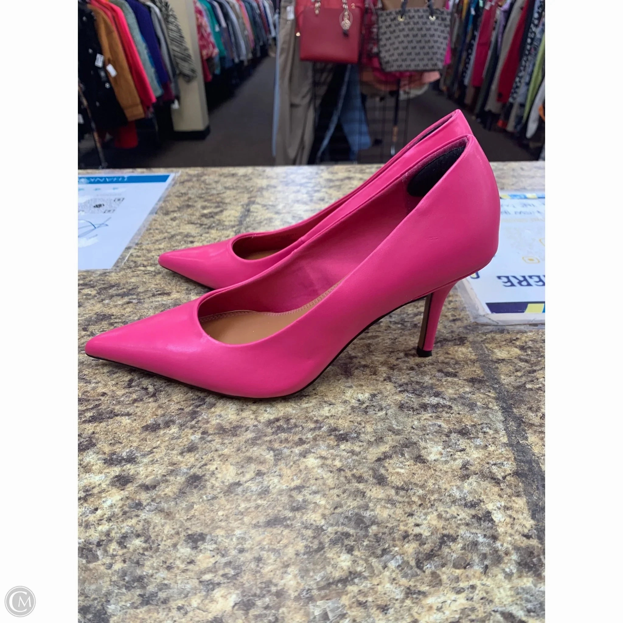Shoes Heels Kitten By Asos In Pink, Size: 5