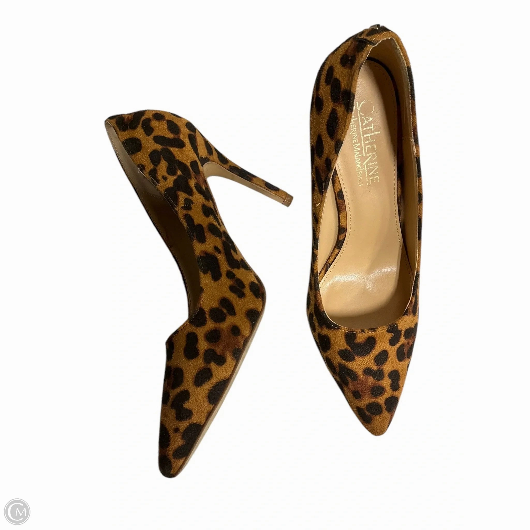 Shoes Heels Stiletto By Catherine Malandrino In Animal Print, Size: 8