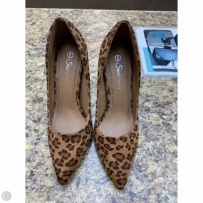 Shoes Heels Stiletto By Clothes Mentor In Animal Print, Size: 6.5