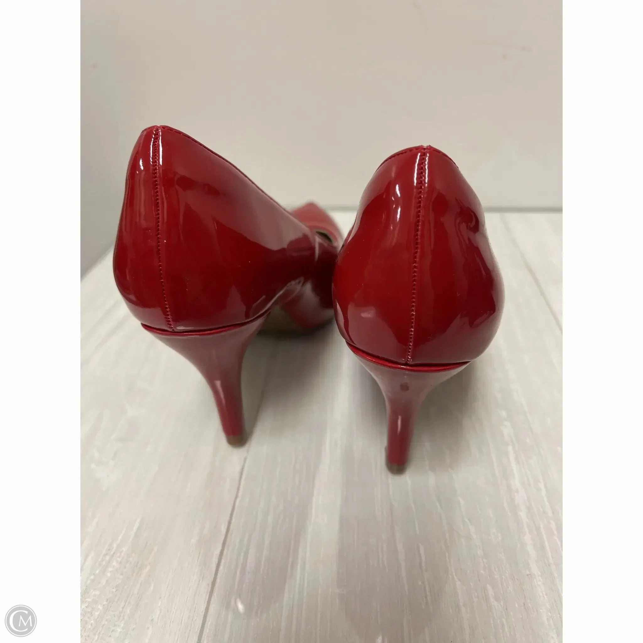 Shoes Heels Stiletto By Clothes Mentor In Red, Size: 5