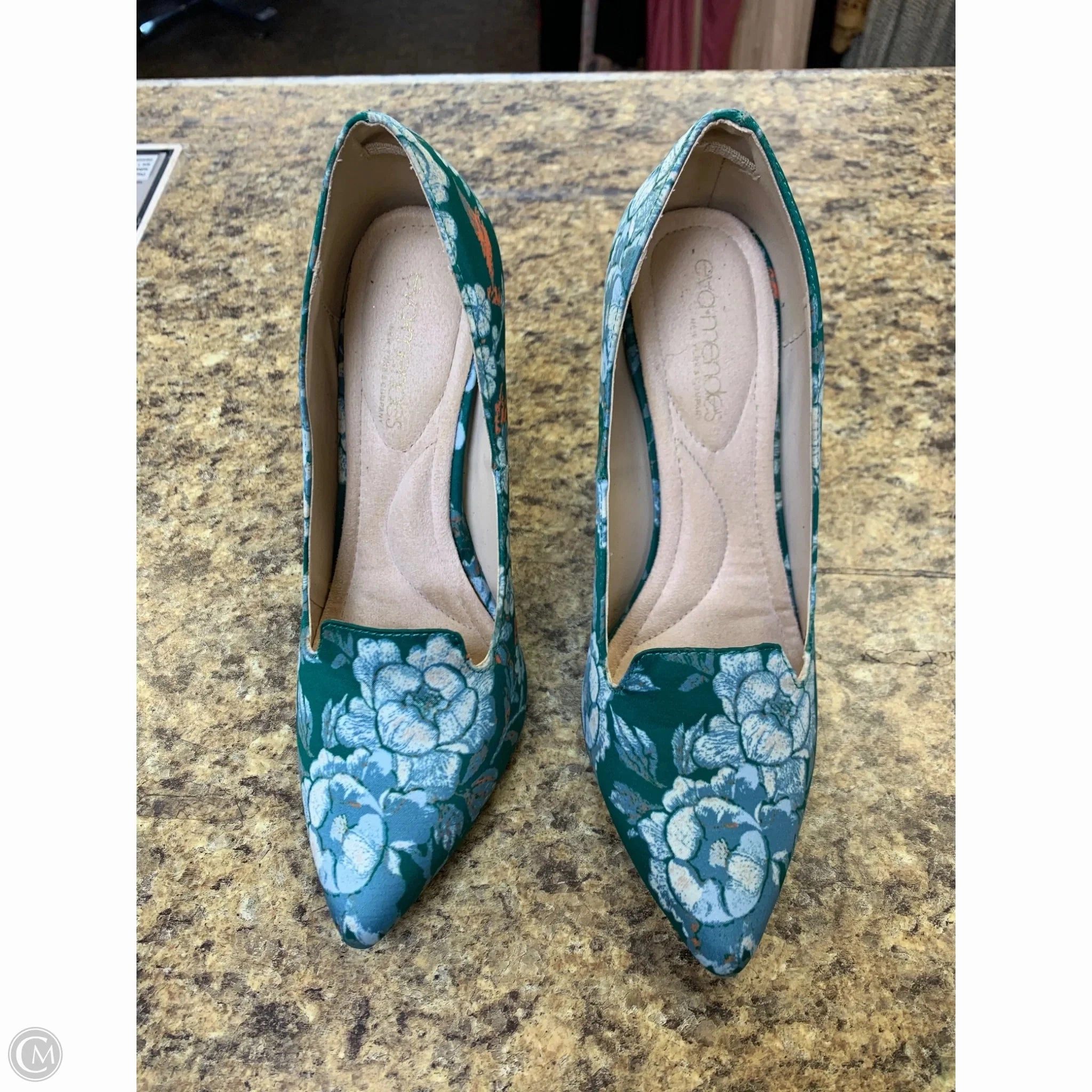 Shoes Heels Stiletto By Eva Mendes In Multi-colored, Size: 7