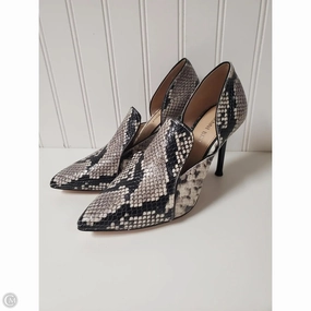 Shoes Heels Stiletto By Gianni Bini In Snakeskin Print, Size: 5.5