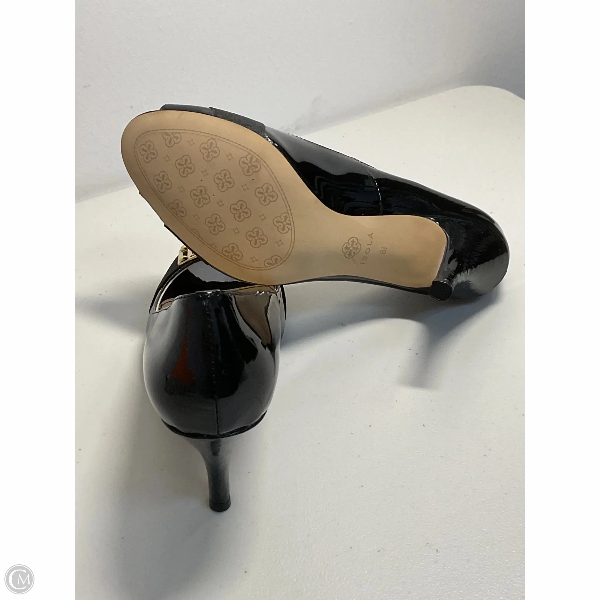 Shoes Heels Stiletto By Isola In Black, Size: 8.5