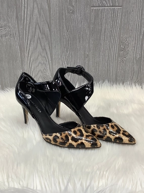 Shoes Heels Stiletto By Marc Fisher In Animal Print, Size: 8