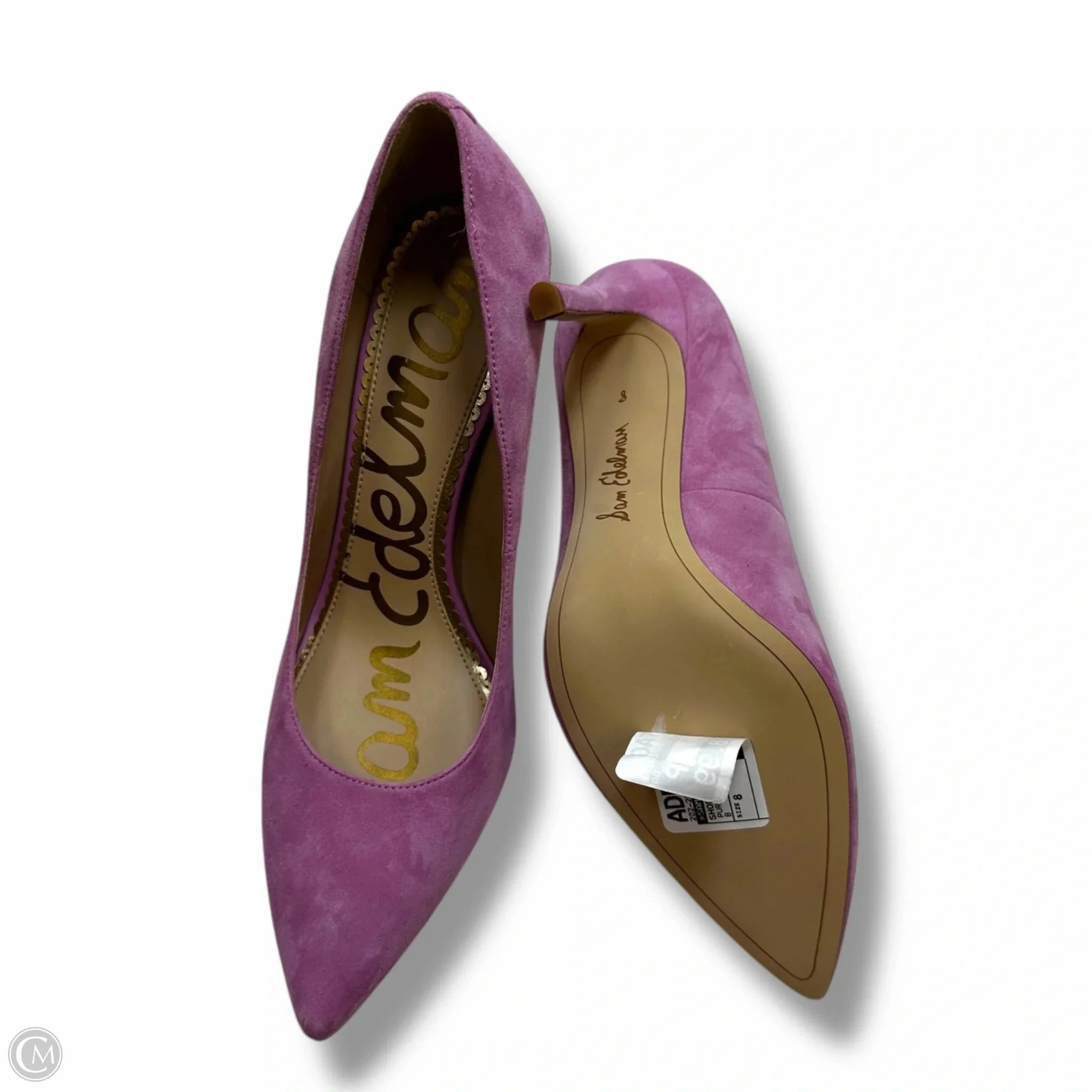 Shoes Heels Stiletto By Sam Edelman In Purple, Size: 8