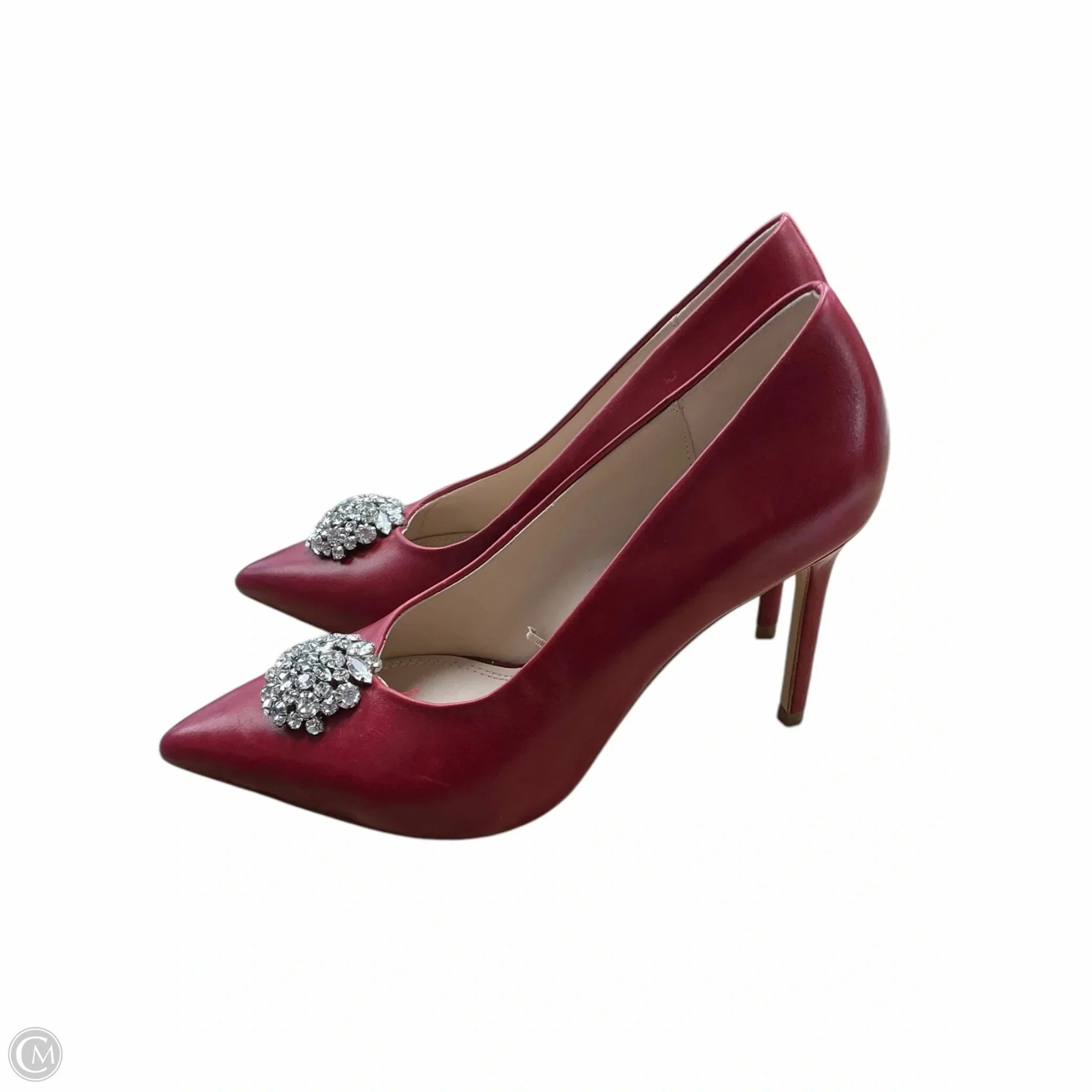 Shoes Heels Stiletto By Zara Basic In Red, Size: 8.5