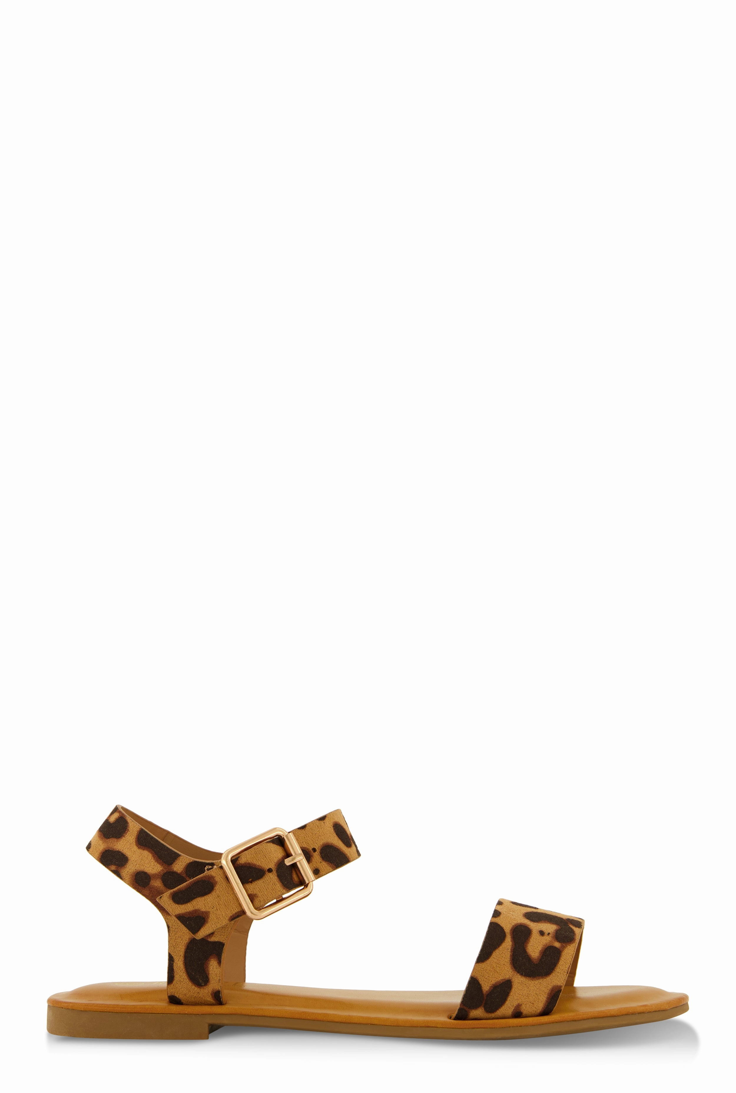 Single Band Buckle Ankle Strap Sandals