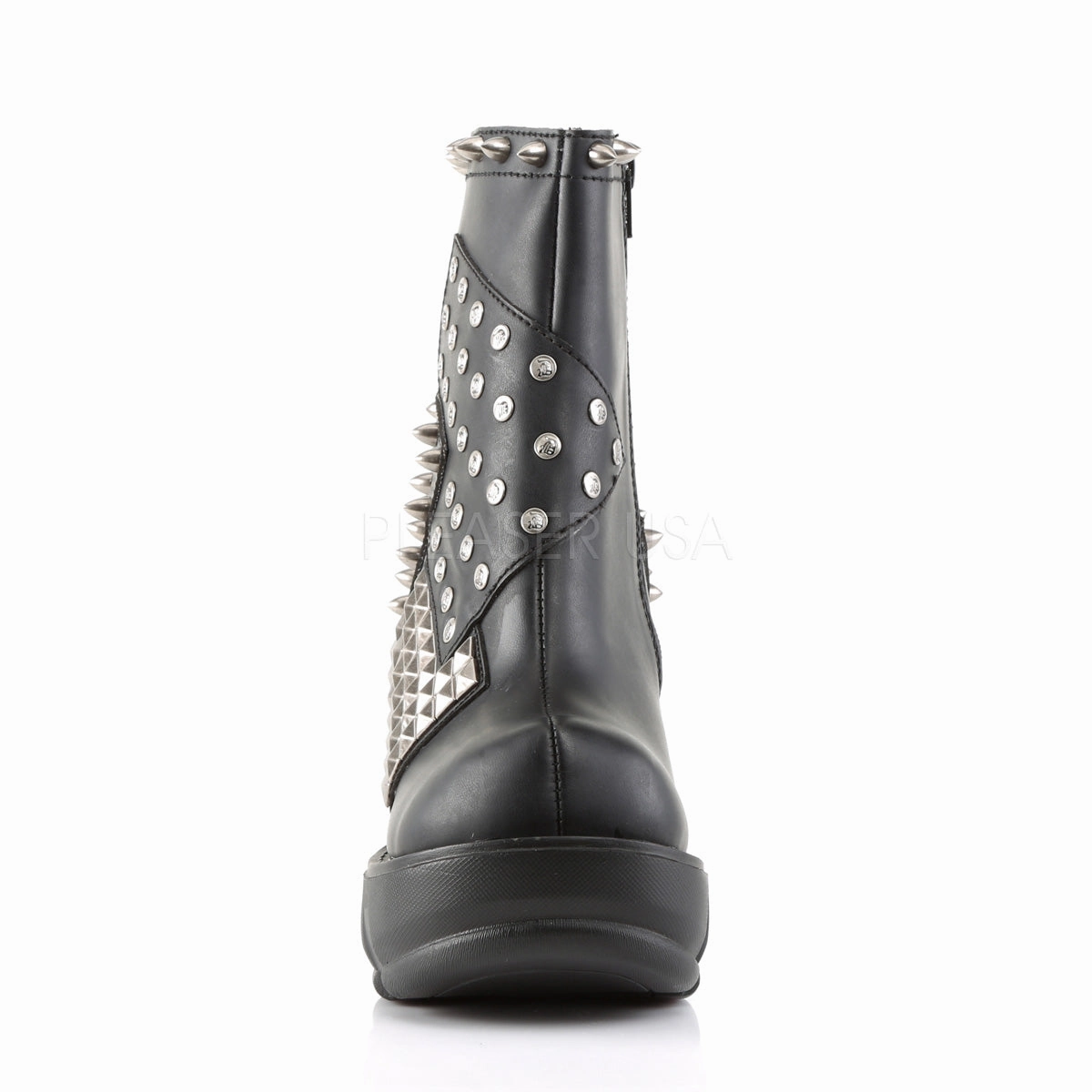SINISTER-64  Black Vegan Leather