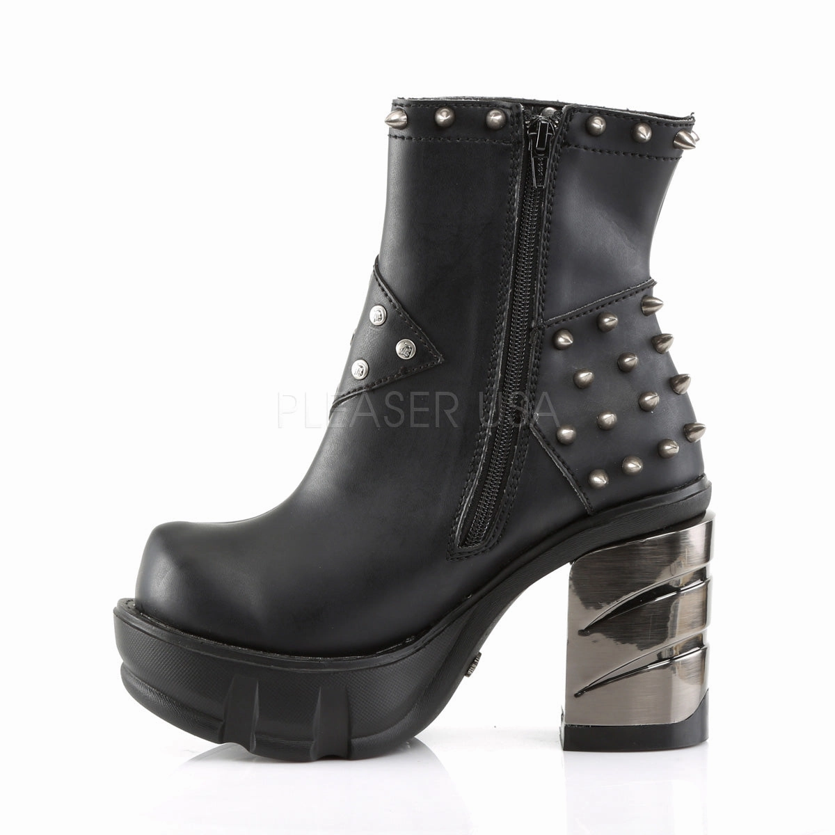 SINISTER-64  Black Vegan Leather