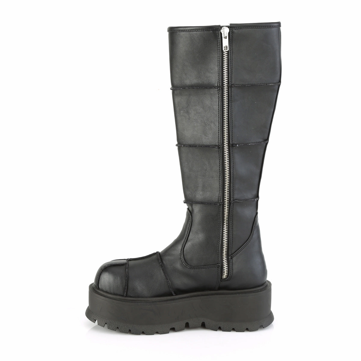 SLACKER-230  Black Vegan Leather