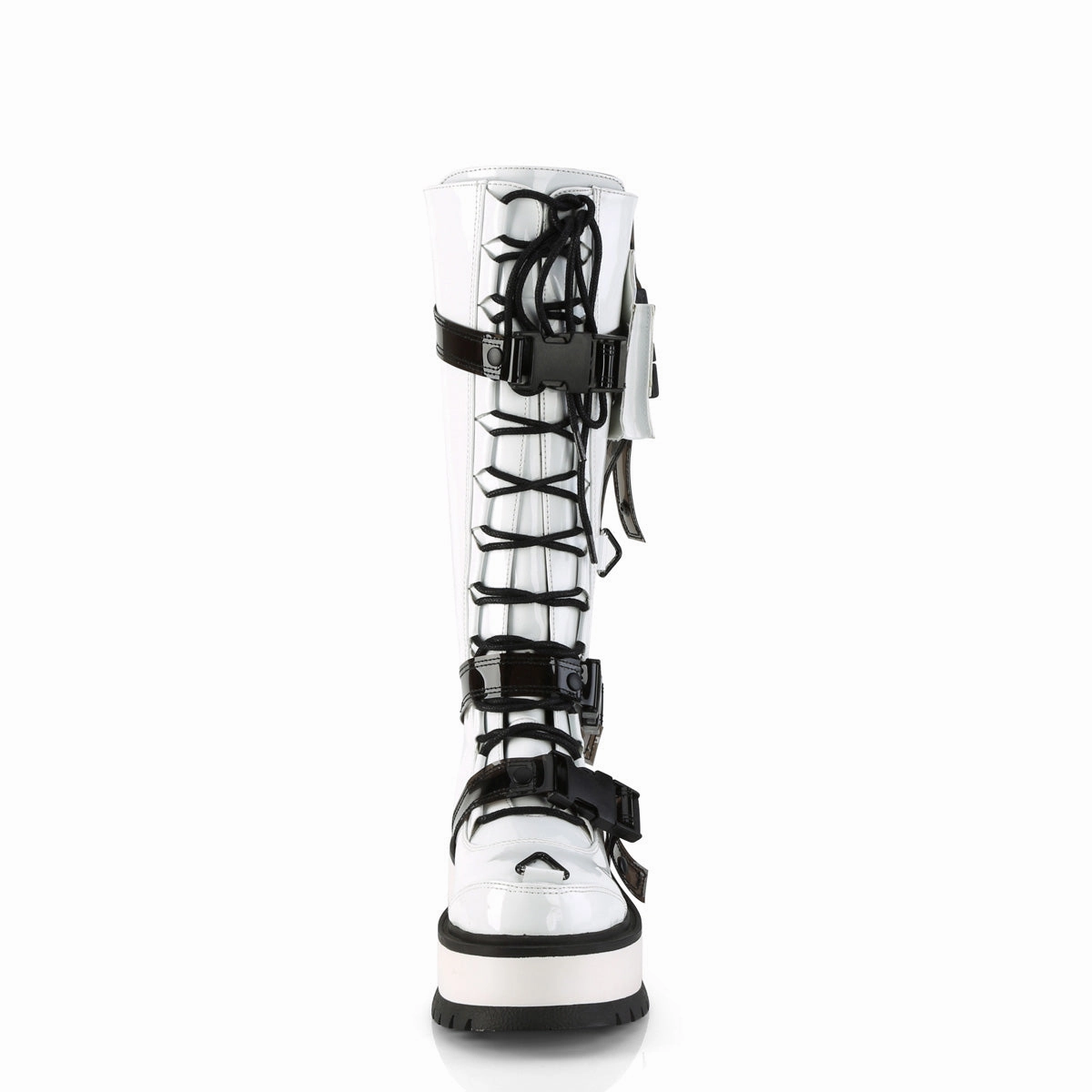 SLACKER-260  White Patent