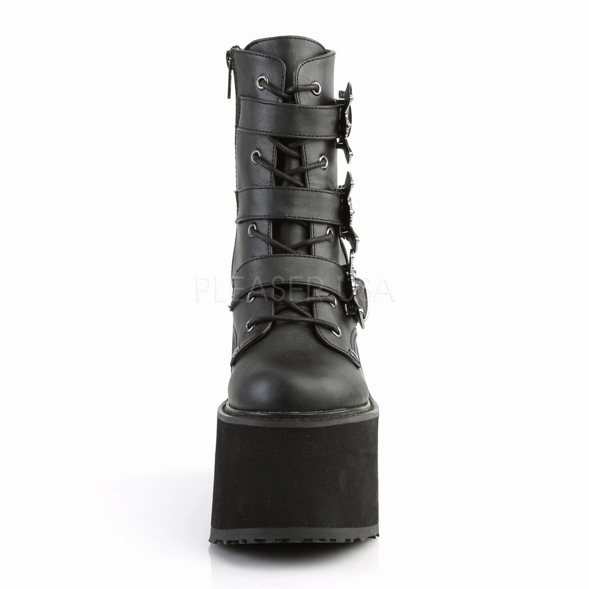 SWING-103  Black Vegan Leather