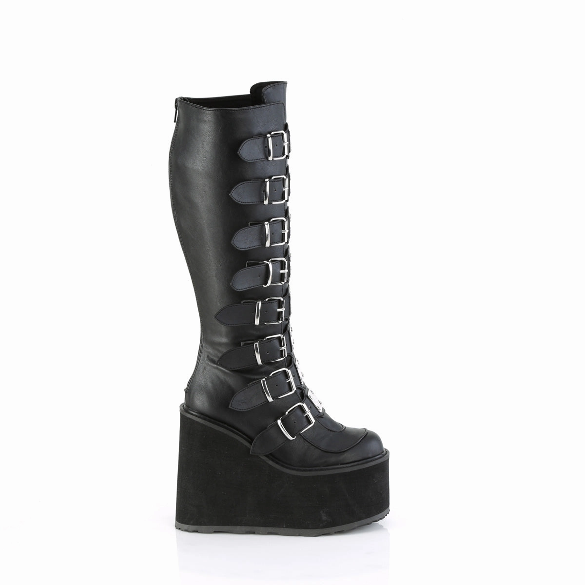 SWING-815WC  Black Vegan Leather