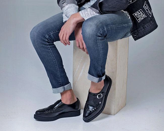 TUK-A8520 Pointed Buckle Creepers