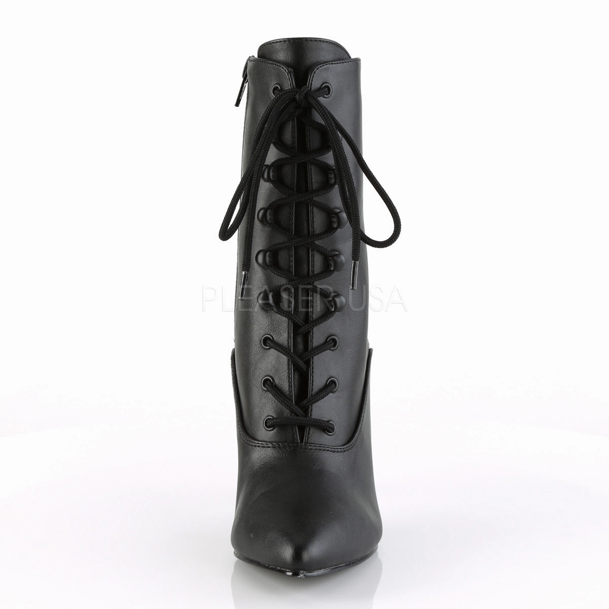 VANITY-1020  Black Faux Leather
