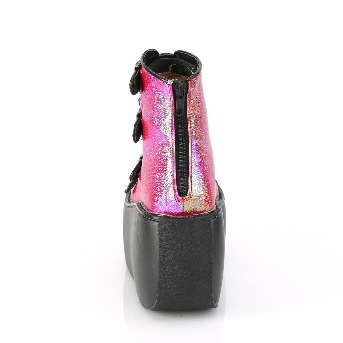 VIOLET-150  Pink-Green Iridescent Vegan Leather-Hologram