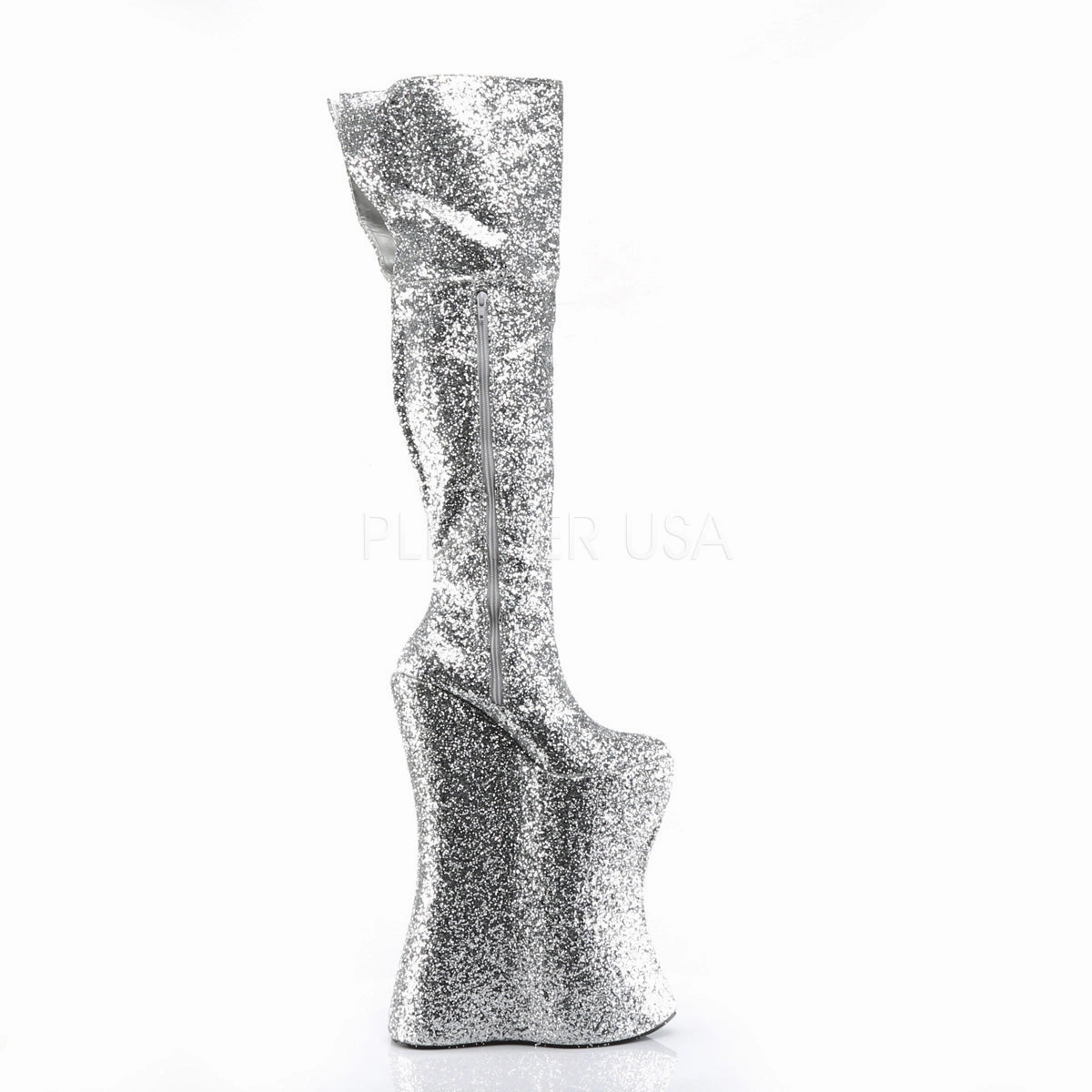VIVACIOUS-3016  Silver-Black Glitter