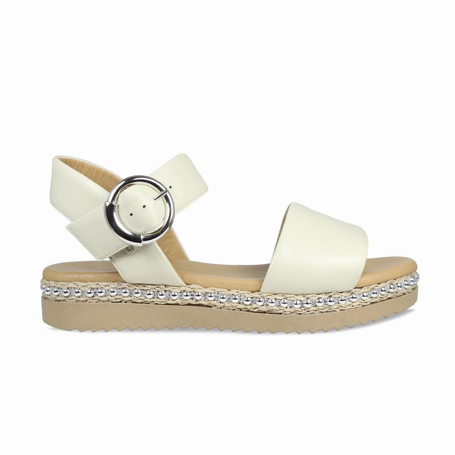 Walker: Cream Leather