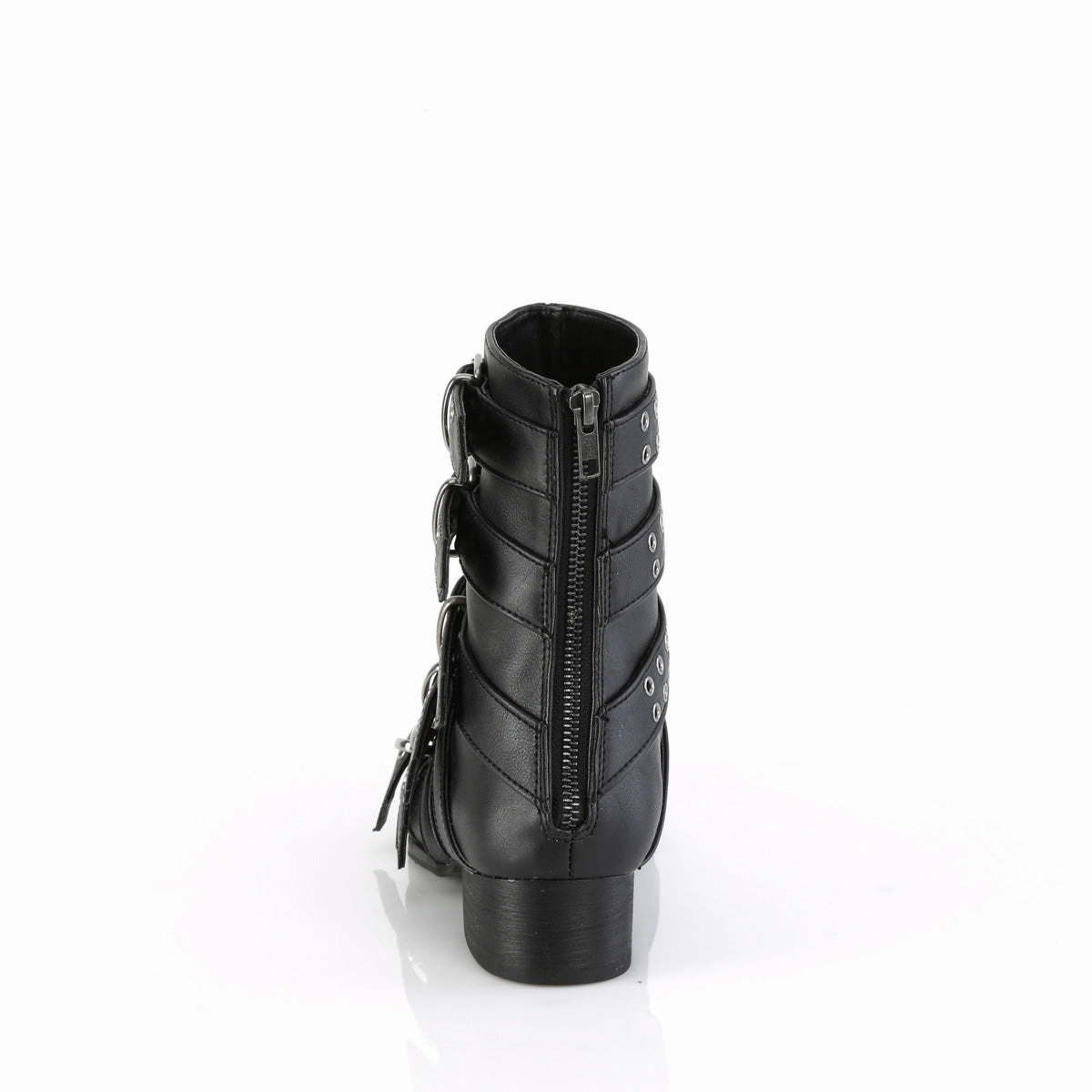 WARLOCK-70  Black Vegan Leather