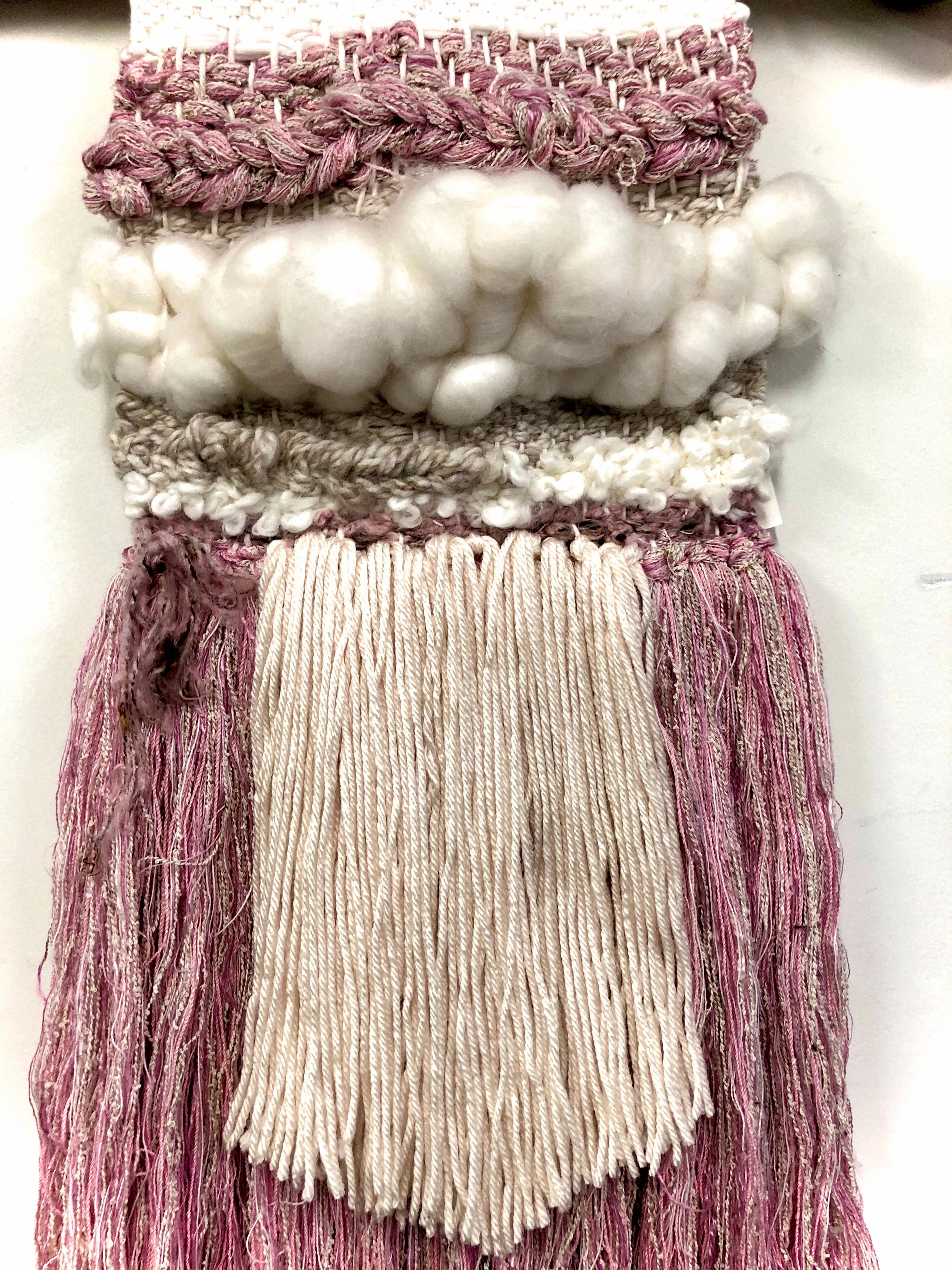 Woven wall hanging