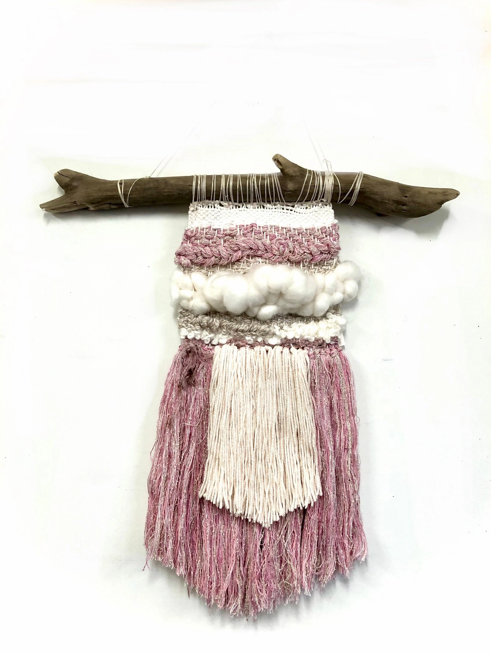 Woven wall hanging