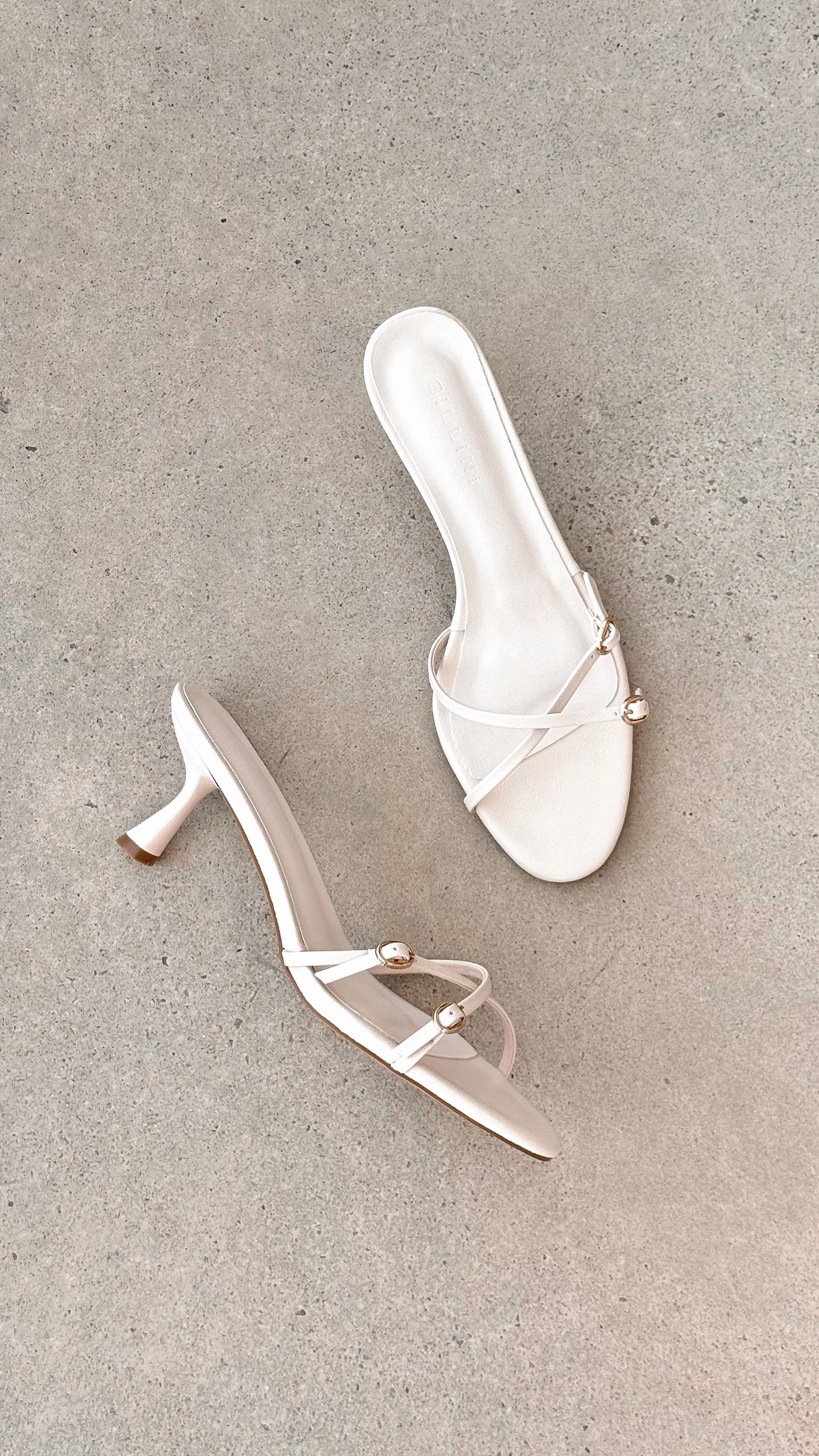 Wyler Heel - Ivory