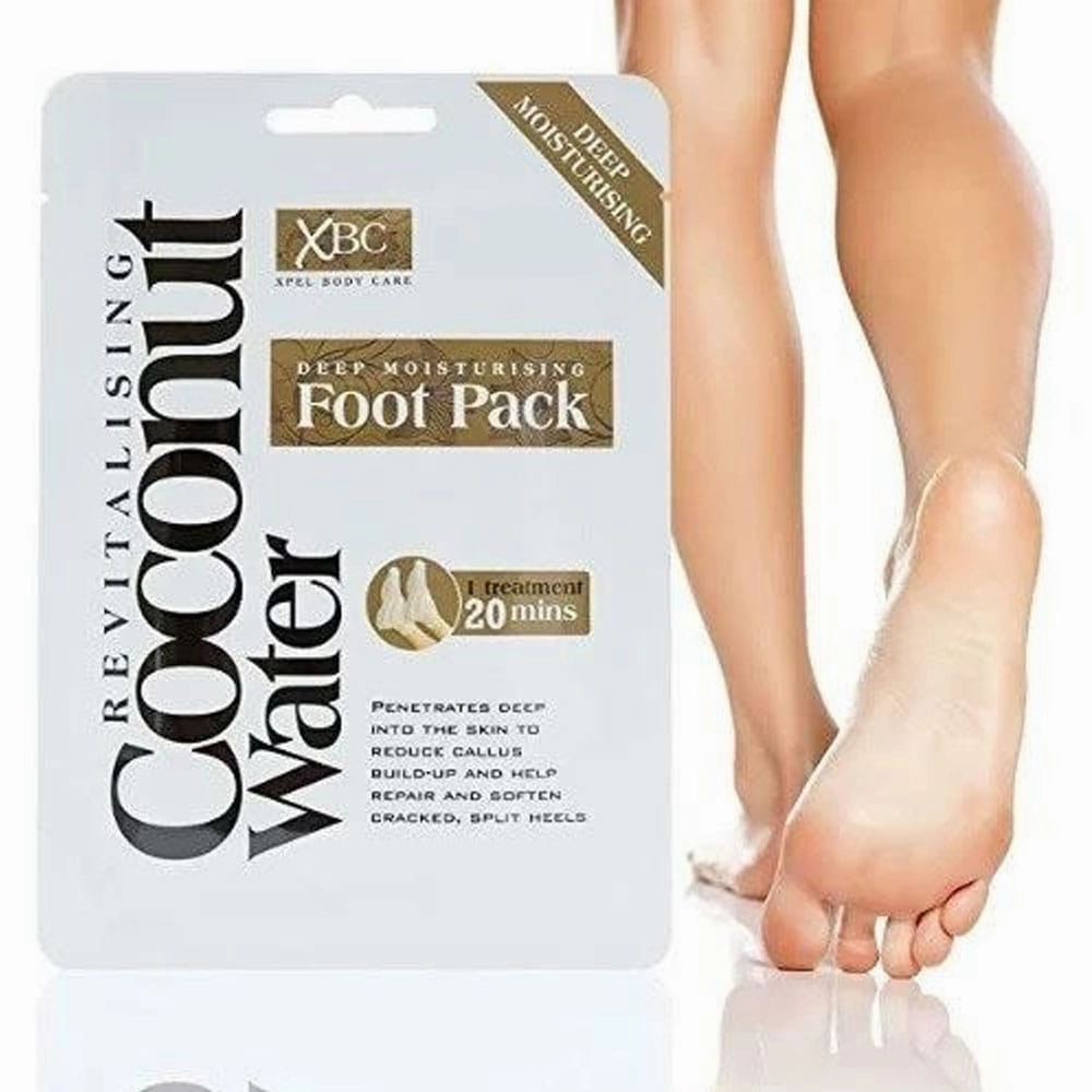 XBC Coconut Water Deep Moisturising Foot Pack
