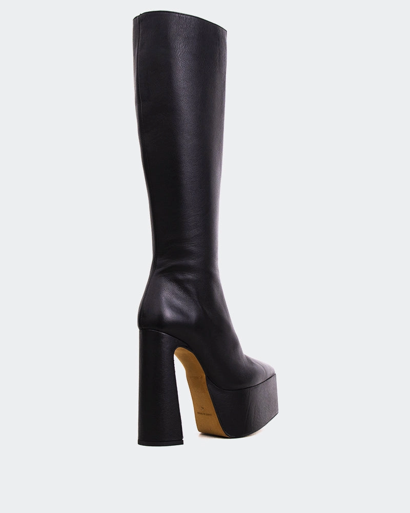 Yaroslav Black Leather