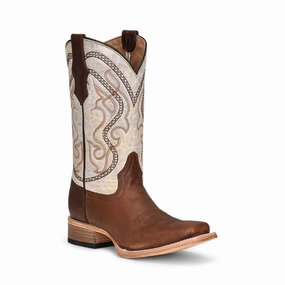 Youth's Corral Brown Western Boot #J7100