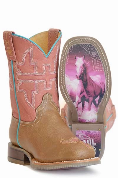 Youth's Tin Haul Split Horse Western Boot #14-119-0077-0870